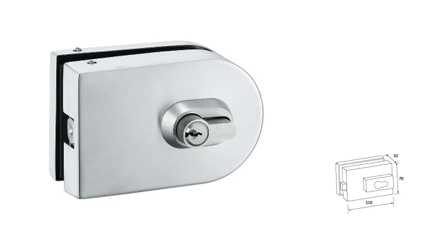 Bottom lock,stainless steel